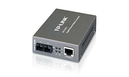 TP-LINK MEDIA CONVERTER GIGABIT SM 15KM SC (MC210CS)